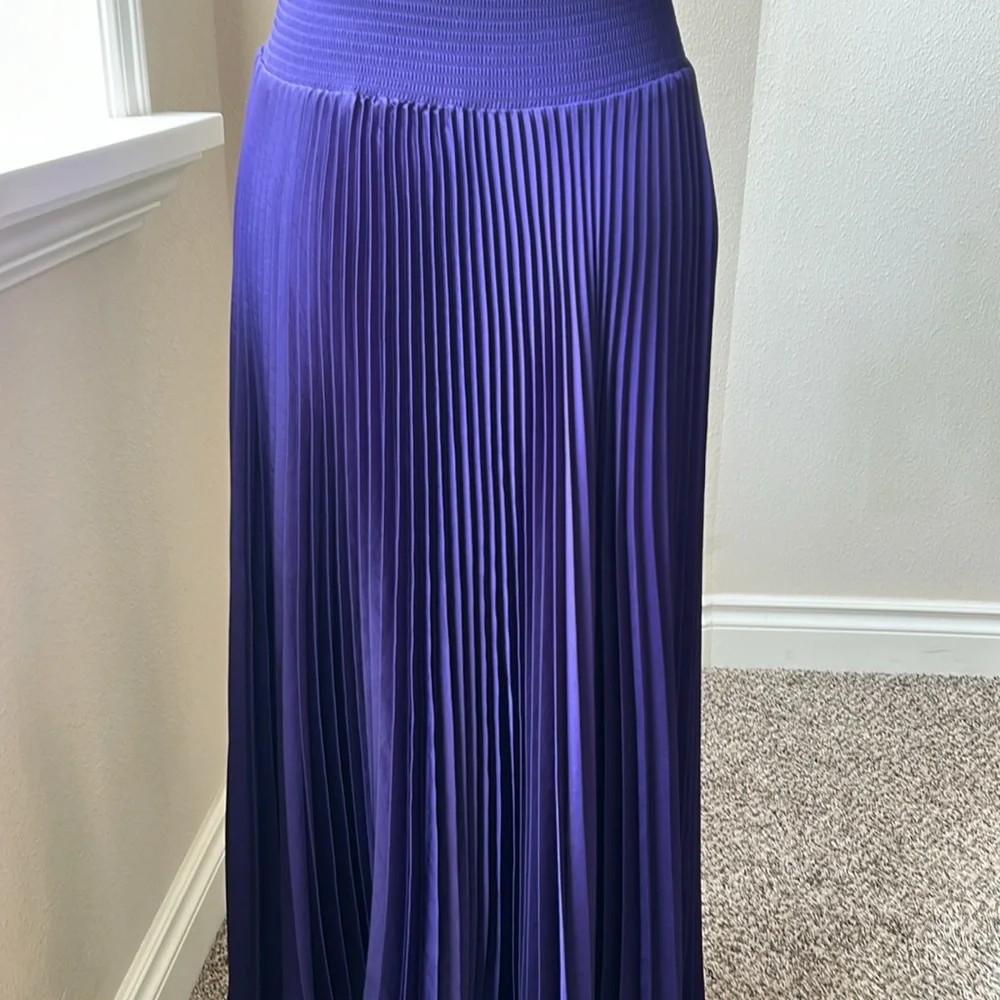 A.L.C. Ruby Pleated One Shoulder Dress size 8 - Picture 9 of 12